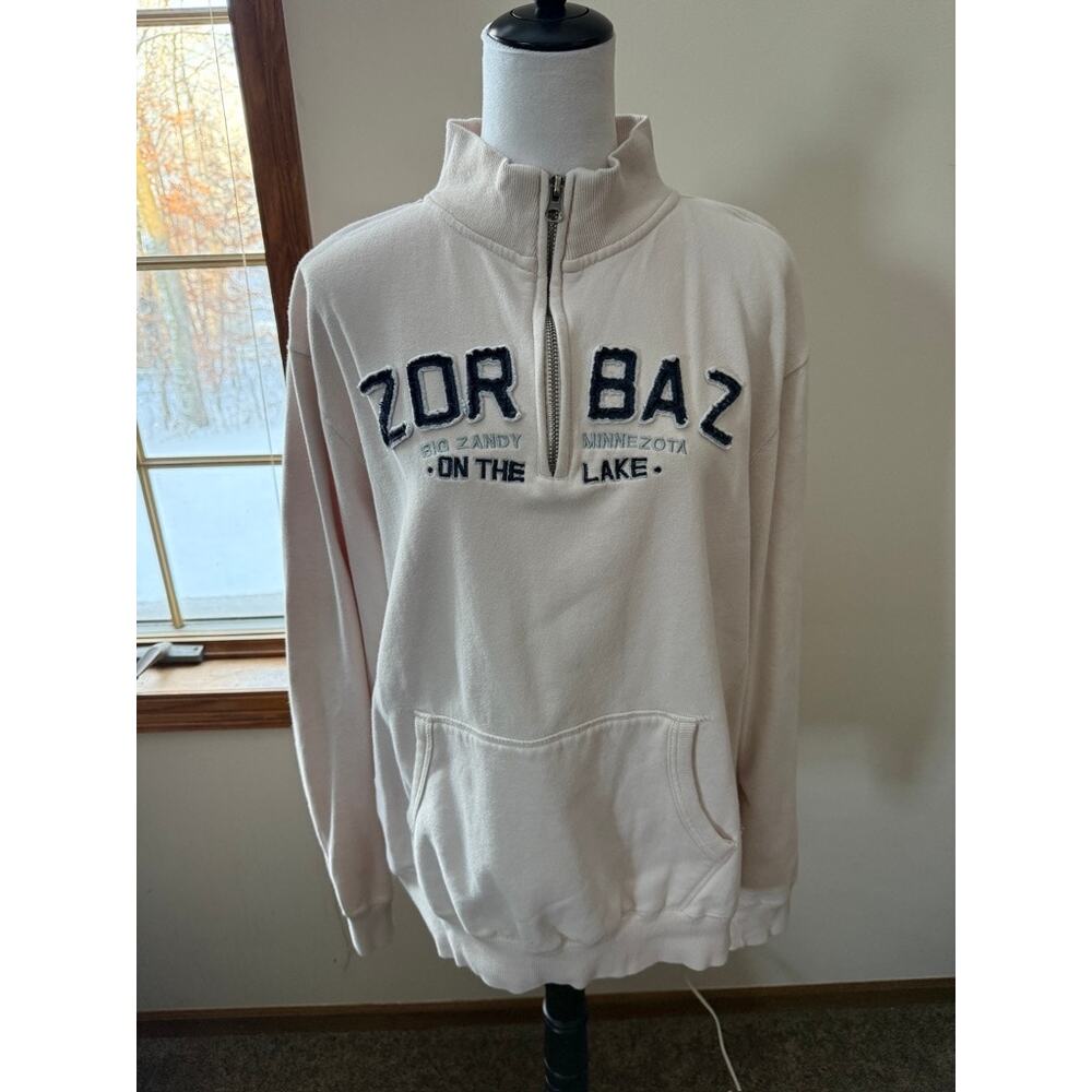Zorbaz Big Zandy Half Zip Sweatshirt